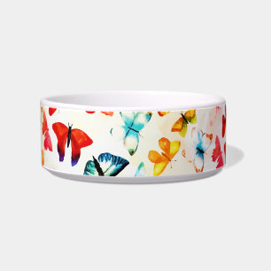 Écuelle Aquarelle Whimsical Rainbow Forest Butterfly