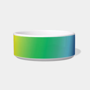 Écuelle arc-en-ciel couleurs de la fierté chien motif, ch