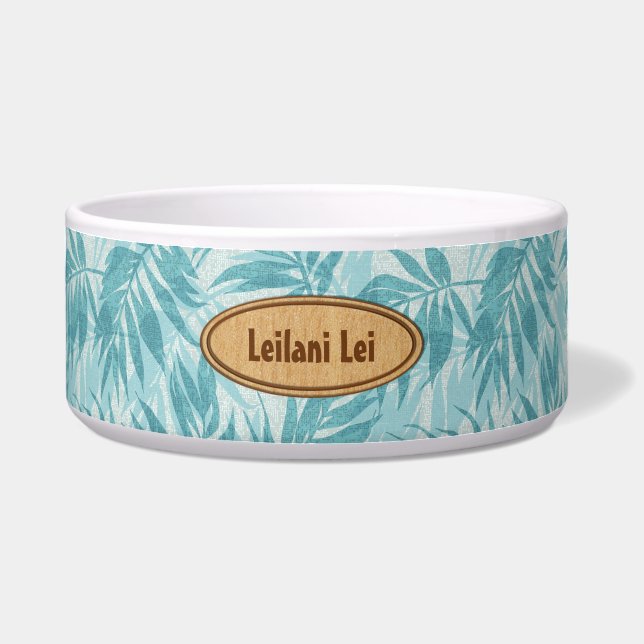 Écuelle Areca Palms Hawaiian Tropical Vintage (Devant)