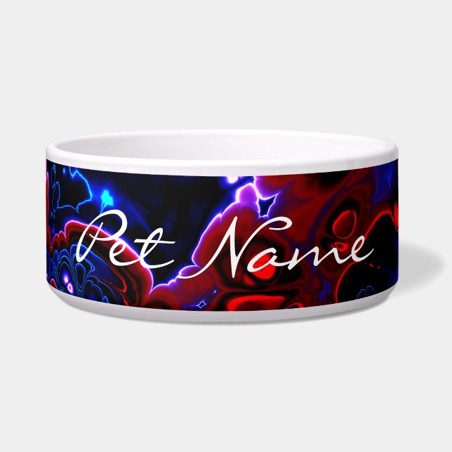 Écuelle Art Fractal 2-3 Pet Bowl (Devant)