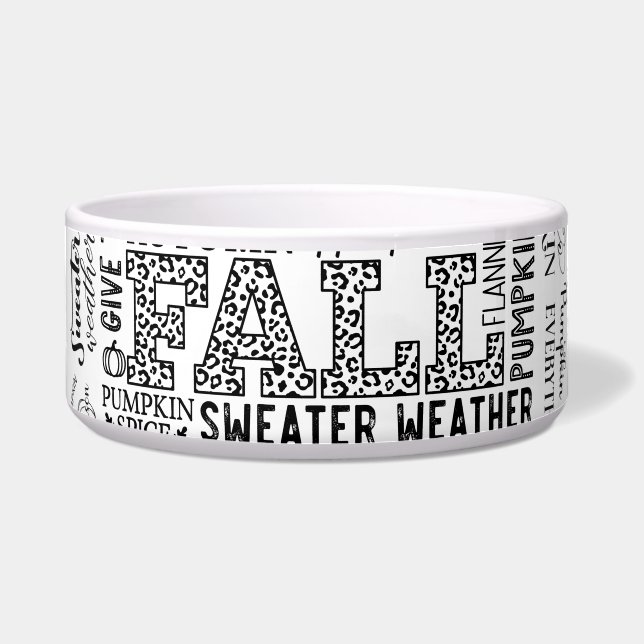 Écuelle Autumn Vibes Pet Feeding Bowls (Devant)