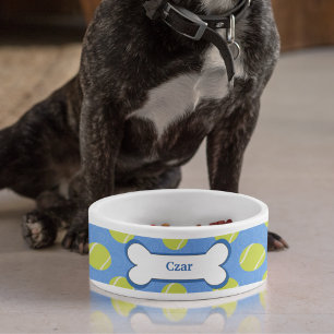 Écuelle Bal de tennis Customisé chien animal de compagnie