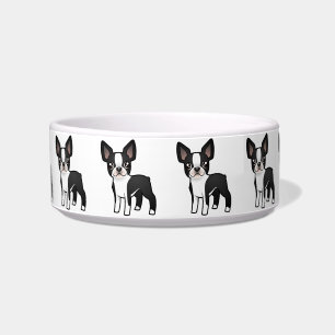 Écuelle Bande dessinée Boston Terrier