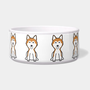Écuelle Bande dessinée de chien de Shiba Inu