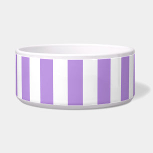 Écuelle Bandes pourpres, Blancs, Motif rayé