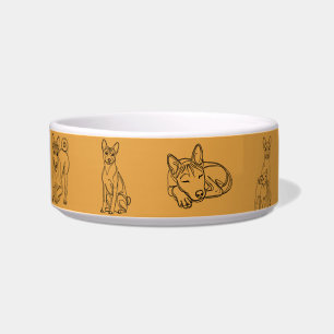 Écuelle Basenji Chien de Vue Sans Aboiements