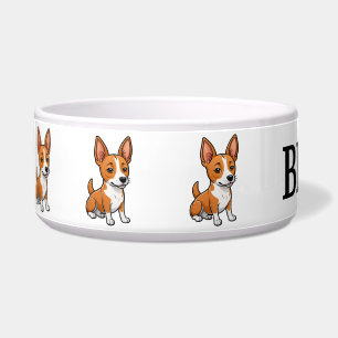 Écuelle Basenji mignon Personnaliser