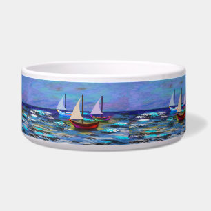 Écuelle Bateaux à la mer polaire couverture de bain mat se