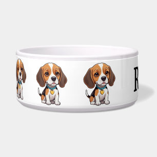 Écuelle Beagle Mignon Personnaliser