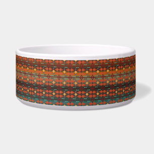 Écuelle Beau Motif du Sud-Ouest, Ceramic Pet Bowl