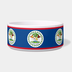 Écuelle Bélize Drapeau Pet Bowl