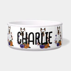 Écuelle Berger allemand Halloween Chien fantôme