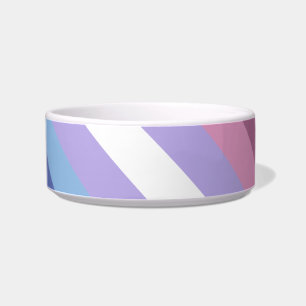 Écuelle Bigender Pride, Impression par bandes, Fierté LGBT