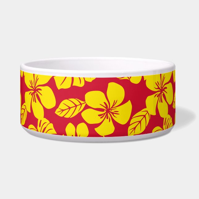ÉCUELLE BIKINI ROSE (ROUGE/OR) (Devant)