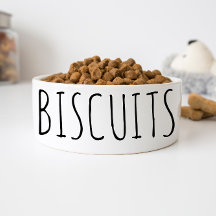 Biscuits simples et amusants Bowl de chien personn