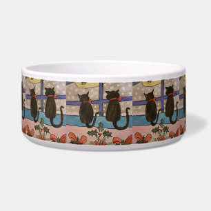 Écuelle Black Cat Christmas Pet Bowl