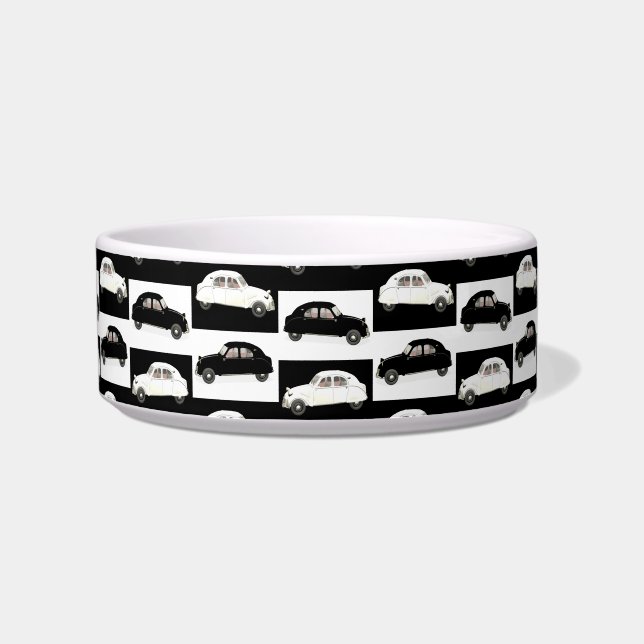 Écuelle Blanc noir de Citroen 2CV (Gauche)