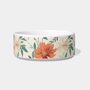 Écuelle Boho style fleurs couleurs motifs