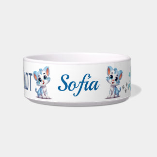 Écuelle BOIRE ou non Chat Souris poisson personnalisé