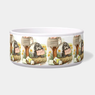 Écuelle Boîte à lettres vintage Puppy Art