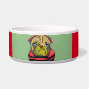 ÉCUELLE BOÎTE DE BULLDOG ART BOWL