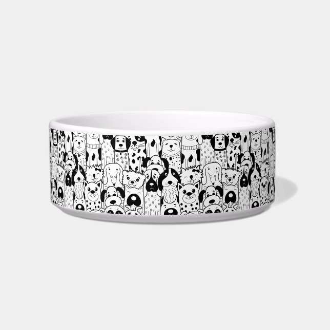 Écuelle Bol à chien mignon (Devant)