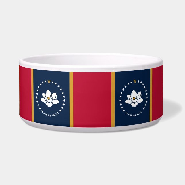 Écuelle Bol à eau Mississippi Flag (Devant)