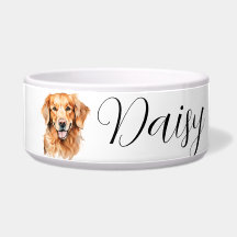 Bol à eau pour Golden Retriever