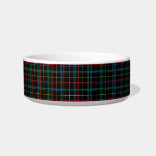 Écuelle Bol à motif tartan pour chien de vacances