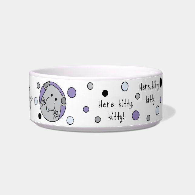 Écuelle Bol à nourriture pour animaux de compagnie chat mo (Droite)