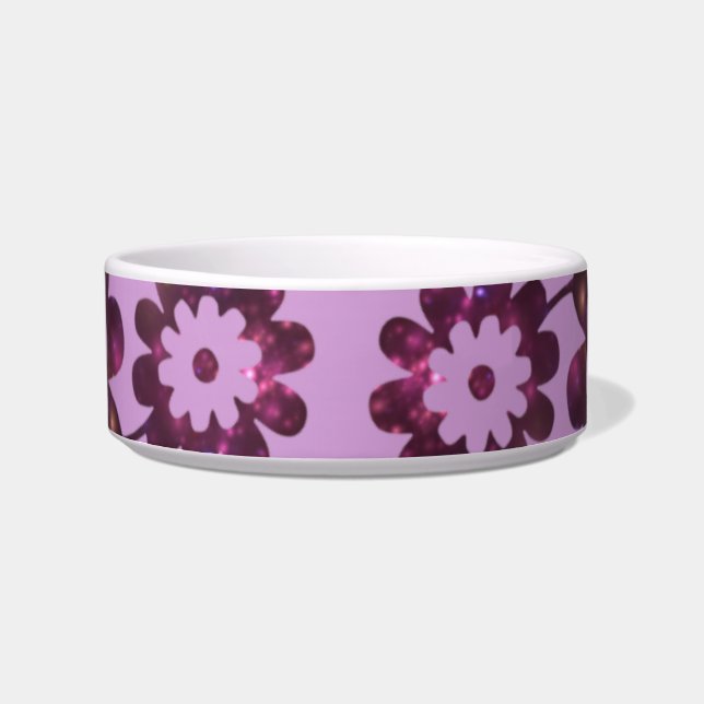 Écuelle Bol à pois de fleurs (Devant)