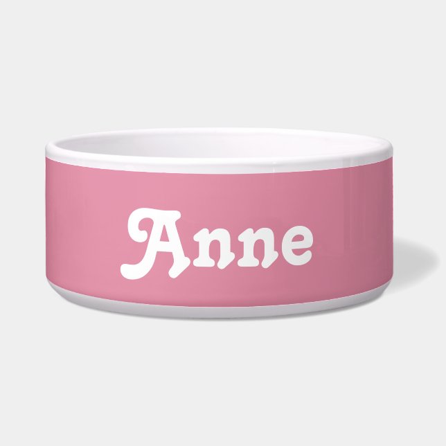 Écuelle Bol Anne pour chien (Devant)