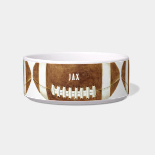 Écuelle Bol Custom Nom Chien de Football
