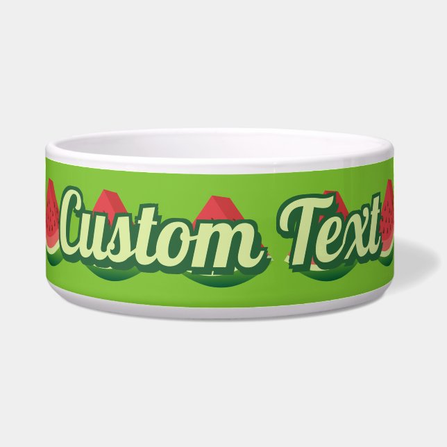 Écuelle Bol de tranche de pastèque (Devant)