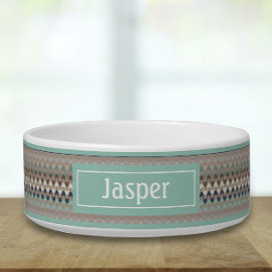 Écuelle Bol d'imprimante géométrique rétro