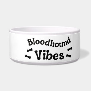 Écuelle Bol en céramique Bloodhound Vibes pour chien