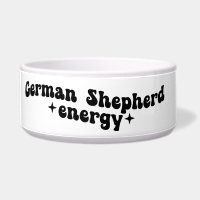 Bol en céramique énergétique pour chien Berger All