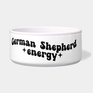 Écuelle Bol en céramique énergétique pour chien Berger All