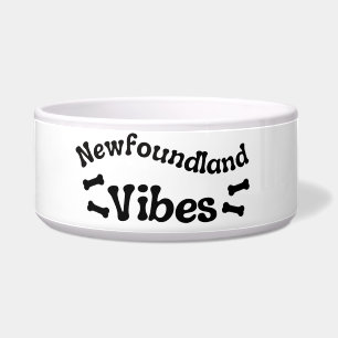 Écuelle Bol en céramique Newfoundland Vibes pour chien