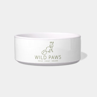 Écuelle Bol en céramique pour animaux de compagnie Wild Pa