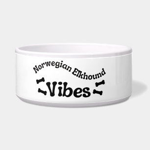 Écuelle Bol en céramique pour chien aux vibrations de Norv