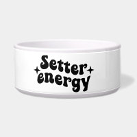 Bol en céramique pour chien Setter Energy