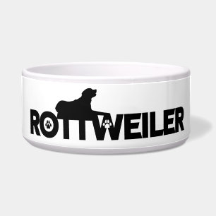 Écuelle Bol en céramique Rottweiler