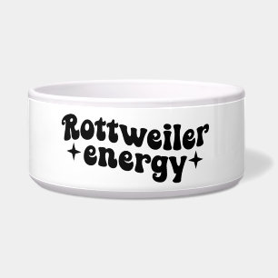 Écuelle Bol en céramique Rottweiler Energy pour chien