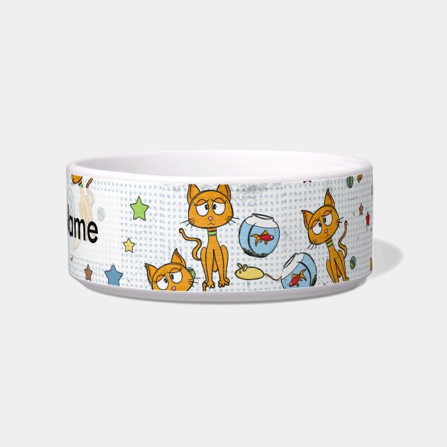 Écuelle Bol ou assiette à nourriture pour chaton (Droite)