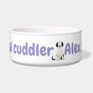 Écuelle Bol personnalisable en céramique pour grand chien 