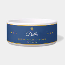 Bol personnalisé pour animaux de compagnie, bol po