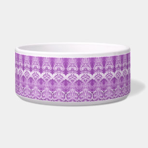 Écuelle Bol pour animaux de compagnie décoratif violet