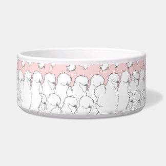 Écuelle Bol pour animaux de compagnie Silkie Chickens