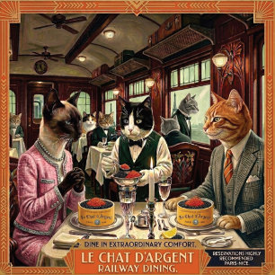 Écuelle Bol pour chat Le Chat d'Argent série VOYAGE